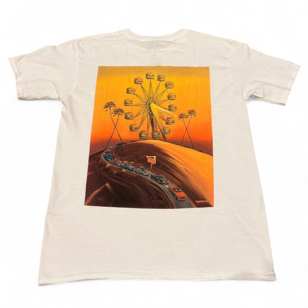 In-N-Out Burger 70th Anniversary Vladimir Kush Ferris Wheel T-Shirt